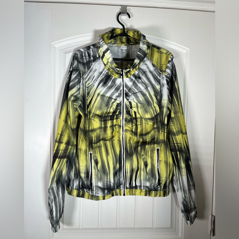 Bench Women's Yellow and Black windbreaker Jacket